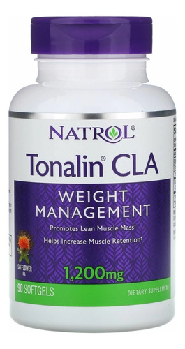 Tonalin Cla 1200mg Quema Grasa Control De Peso 60 Softgels