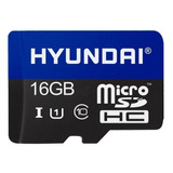 Tarjeta De Memoria Hyundai Sdc16gu1 Con Adaptador Sd 16gb