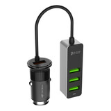 Carregador Veicular Hub 4 Portas Usb Quickcharge 3.0 12v 24v