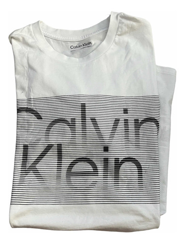 Remeras Calvin Klein Originales ( White) Liner