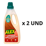 Alex Limpiador Abrillantador De Pisos De Madera 750ml X 2und