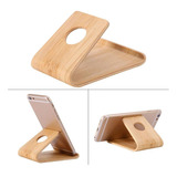 Bambu Suporte De Telefone Celular De Madeira Tablet Stand Te