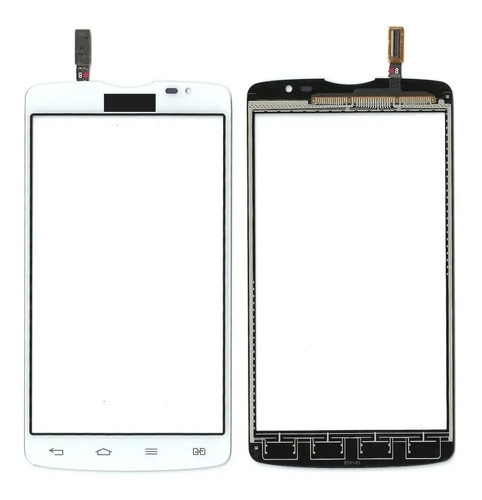 Touch Screen Sin Home LG L80 D380 Dual Blanco