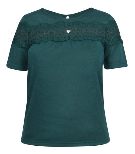 989-72 Blusa Dama Mujer Verde