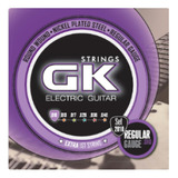 Encordado Para Guitarra Eléctrica Gk Calibre .010 