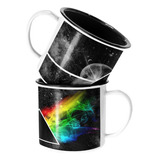 Taza Enlozada Lechera Pink Floyd Bandas De Rock