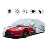 Cubierta Funda Coche Impermeable Protector Auto Sedan 4.6m