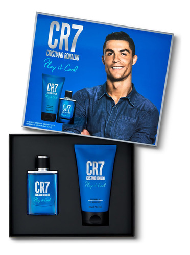 Gel De Ducha Perfumado Y Set De Regalo Edt Cr7 Play It Cool