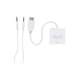 Adaptador Cable Hdmi A Vga + Sonido Nja-hdmivg