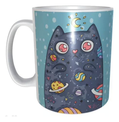 Taza Con Caja De Regalo Gatitos Gatos Mininos Michis M34