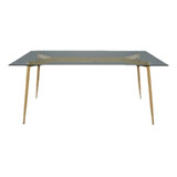 Mesa Ferra De Vidrio Templado 140x80 Mesa Eames Vidrio