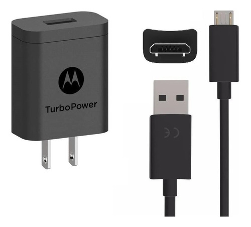 Turbo Cargador Motorola Original E5 E6 E7 Plus G8 Power Lite