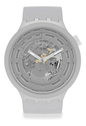 Reloj Swatch Bioceramic C-grey Sb03m100 /marisio