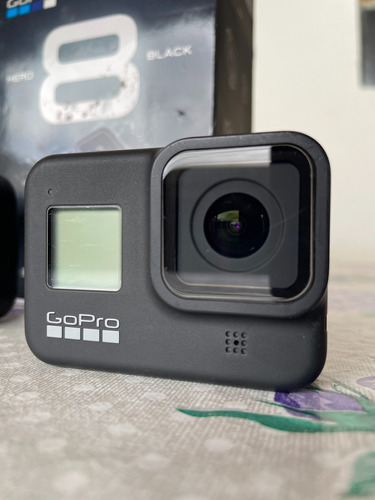 Câmera De Ação Gopro Hero 8 4k Hdr +128gb + Kit Acessórios