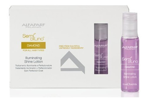 Semi Di Lino Shine Lotion 13 Ml Caja 12 Ampolletas