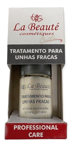 Tratamento Para Unhas Fracas La Beauté - Base Fortalecedora Unhas - Restaurador De Unhas - Base Para Tratamento De Unha 