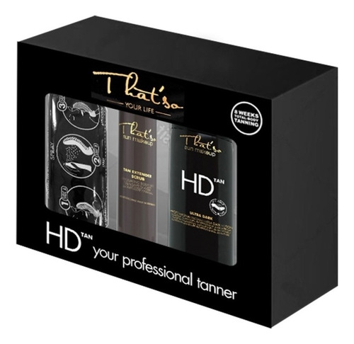 That´s So Kit Hd Scrub Mitt Autobronceador Frances