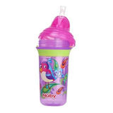 Vaso Clik-it Popote Nuby 9oz Ave