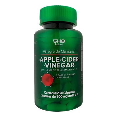 5h8 Apple Cider Vinegar 120 Cápsulas De 400 Mgs Sabor Sin sabor | Meses sin interés