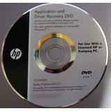 Dvd Recovery Hp Probook 645 G1 G2 G3