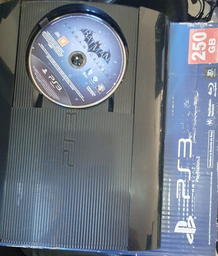 Sony Playstation 3 Super Slim Cech-42 250gb Standard Cor  Charcoal Black