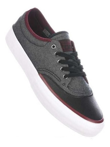 Zapatillas Converse Mod Crimson Ox Negro Rojo Impermeables!!