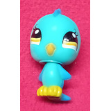 Figura Little Pet Shop Hasbro Bird Pajarito Celeste
