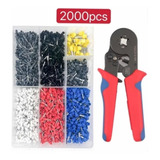 Alicate Prensa Terminal Conjunto Kit De 2000pcs