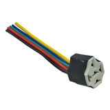 Conector Arnés Automotriz Cerámica 5 Patas Para Relevador 