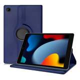 Capa Giratória Compatível C/ iPad 9 Tela 10.2 - Azul
