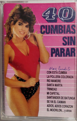 Cassette 40 Cumbias Sin Parar (2575