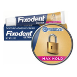 Adhesivo Dental Fixodent Ultra Max Hold 
