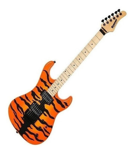 Guitarra Eléctrica Kramer Pacer Vintage Orange Tiger