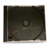 Caja Acrilica Slim P/ Cd Tray Negro Simple Importadas X 100