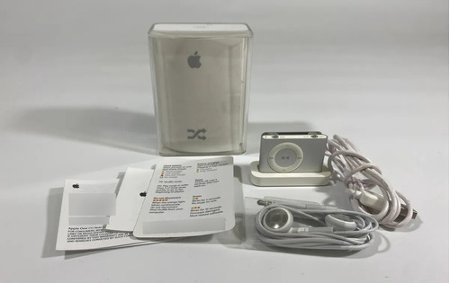 iPod Shuffle 2ª Geração - Cor Prata - 1 Gb