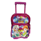 Mochila Frozen Con Llantas O Ruedas Kinder O Preescolar 