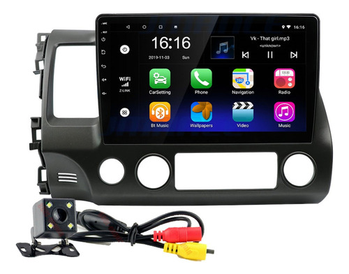 Estereo Honda Civic 06-11 Android Carplay  Gps Y Camara P