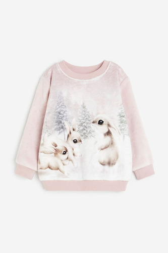 Buzo Sweater Nena H&m Polar Nuevo Importado Con Etiqueta