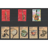 Instrumentos Musicais - Série De Selos Da Espanha - 7702