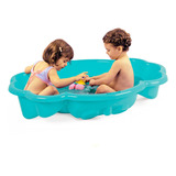 Piscina Caranguejo Azul 80l Tanque De Areia 2 Em 1 Homeplay