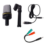 Microfono Condenser Sf920 + Cable Y Smartphone Camara Pc