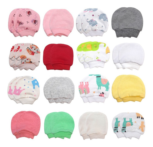 Kit 8 Pares Luvinha Para Bebe Infantil Recém Nascido Enxoval