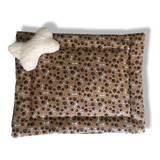 Kit Caminha + Cobertor Simples Petshop Para Cachorro Ou Gato