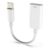 Adaptador Usb-c Macho A Lightning Hembra Compatible Ews