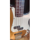 Bajo Squier P-bass Affinity By Fender Con Mics Emg Impecable
