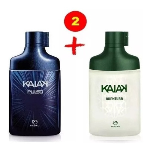 Kit Perfume Masculino Kaiak Natura Pulso + Aventura