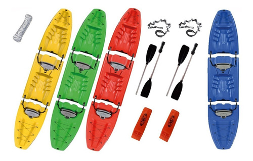 Kayak Sportkayaks Modelo Oahu 2 Personas  Acc + Envio Gratis