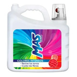 Detergente Para Ropa Líquido Más Color Mas Antibacterial Botella 10 l
