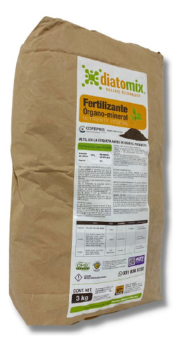 3kg Diatomix Algas Fosilizadas Silicio Tierra De Diatomeas 