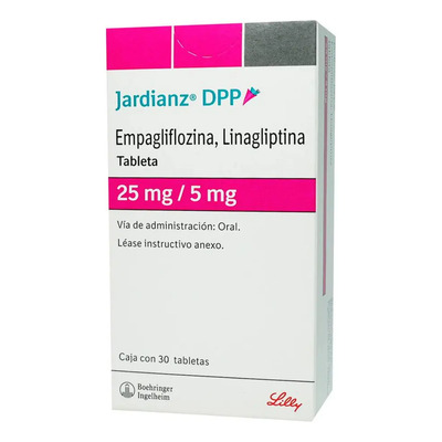 Jardianz Dpp Tableta 25 Mg\u002F5 Mg 30 Tabletas | Meses sin interés